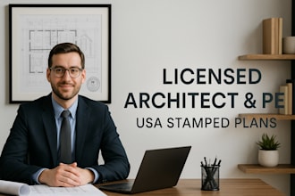 draw sign and seal architectural plans, architectural stamp USA, pe stamp