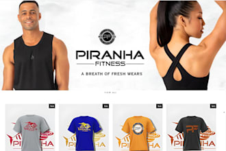 sportswear shopify store activewear store athleisure store gym clothing website