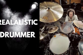 be the session drummer for song