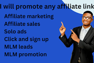 solo ads USA affiliate link promotion, mlm leads generation, shopify promotion