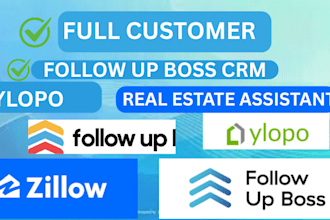 set up and automate your follow up boss real estate CRM