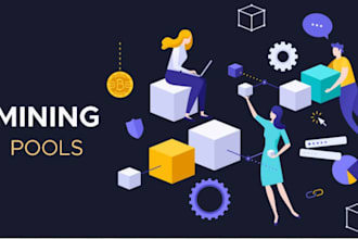 develop, fix error, remove bugs and add new features in your mining pool