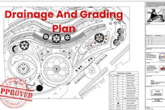 design drainage plan, grading, erosion and stormwater in civil 3d