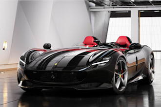 sculpt and render 3d cars for animation, vfx, cad, and stl modeling, ferrari