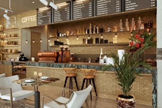 model 3d bar design, nightclub, swimming pool, café ,restaurant,lounge rendering