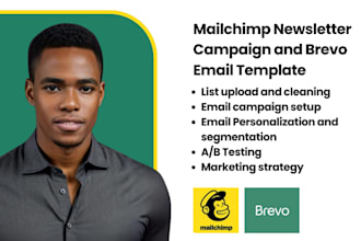 do mailchimp email marketing newsletter campaign brevo editable email template