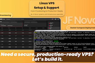 configure, secure, or troubleshoot your linux vps with docker