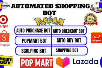 do auto buying bot, auto purchase bot, auto checkout bot, shopping bot, web bot