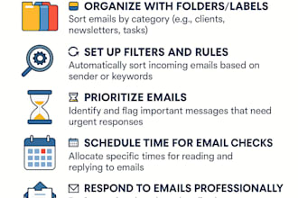 handle your email management, sorting, and response tasks