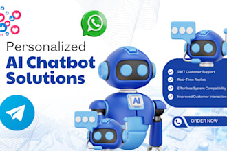 create ai chatbots for whatsapp, telegram, manychat, and twilio with automation