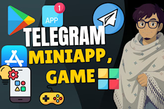 create telegram miniapp , webapp , telegram game
