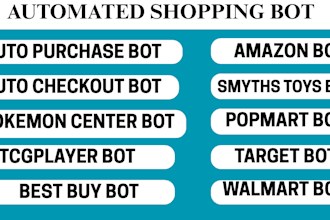 auto buying bot, popmart bot, auto purchase bot, pokemon center bot shopping bot