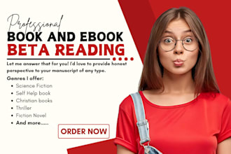 beta read manuscript, review fiction fantasy plot hole developmental book editor