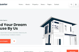 design investor carrot real estate website  mortgage calculator website with seo