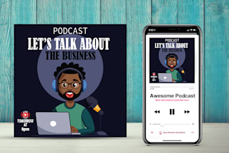 design eye catching podcast covers creative podcast cover