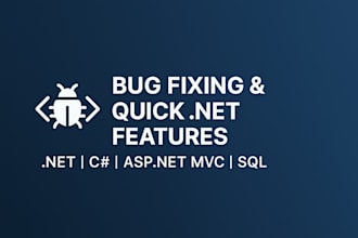 fix bugs and add features to your dot net project