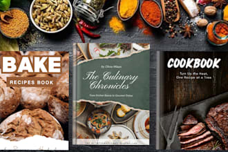 create 150 exclusive cooking recipes for your ebook or meal plan