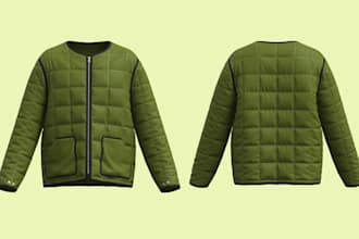 create professional 3d garment design and 360 turnaround animation in clo3d