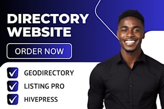 create wordpress directory websites with geodirectory listingpro or hivepress