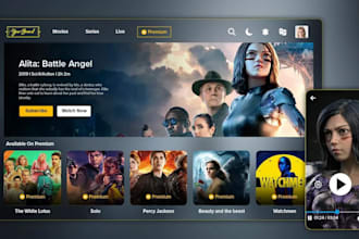 develop smart tv app, apple tv app, live tv channel samsung app and subscription