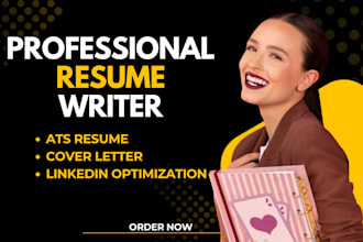 write a usajobs federal resume with ksas and cover letter, linkedin service