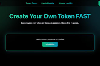 make your solana memecoin creation platform