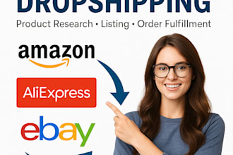 do amazon, aliexpress to ebay dropshipping top listing