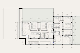 draw architectural floor plans in autocad