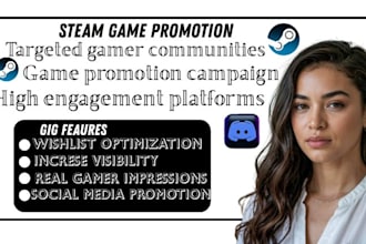 do steam game promotion get steam game wishlist steam game marketing steam game