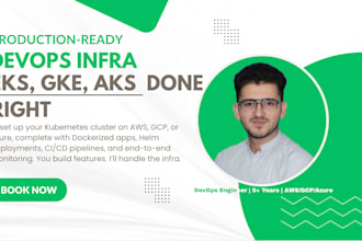 be your devops engineer for AWS cloud, kubernetes, docker and ci cd pipelines