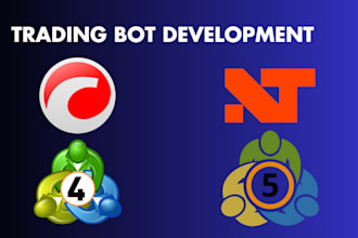 code ninjatrader trading bot or trade copier on mt5 mt4, nt8, ctrader, quantower