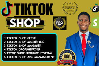 fix tiktok shop, manage dropshipping, and optimize tiktok ads
