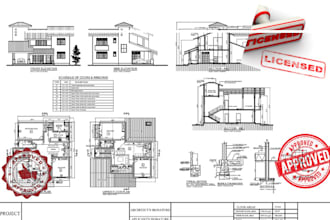 licensed architect structural engineering pe stamp in california georgia