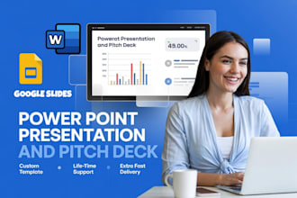 design business powerpoint presentation, pitch deck, sales deck, PPT slides