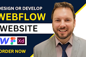 be your webflow expert, design or develop webflow, figma to webflow