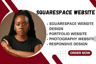 design squarespace photography website, wedding website, portfolio website