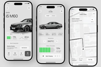 develop ev charging app, ev management software