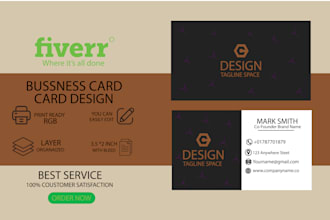 creative business card  template