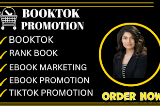 viral booktok book promotion ebook promotion book marketing