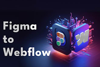 convert your figma design to a pixel perfect, responsive webflow website