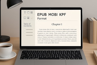 convert your  PDF and word,  into epub and kindle formats