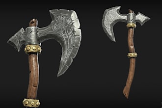 do 3d weapon for games with high detailed