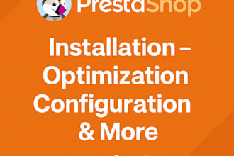 prestashop installation and optimization