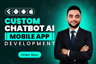 develop ai chatbot, chatgpt mobile app, ai saas platform, and ai software