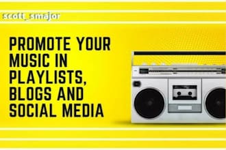 do SEO backlinks for youtube channel, spotify playlist, soundcloud, podcast