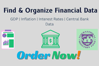 find and organize financial and economic indicators data
