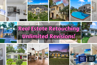 do real estate hdr photo editing for mls and airbnb listings