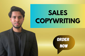 do sales copywriting that will perform like crazy