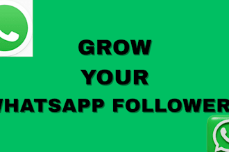 promote your whatsapp channel and increase the channel followers ,whatsapp group