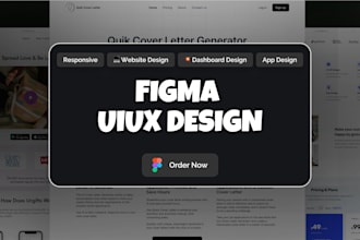 design website in figma, ui ux design